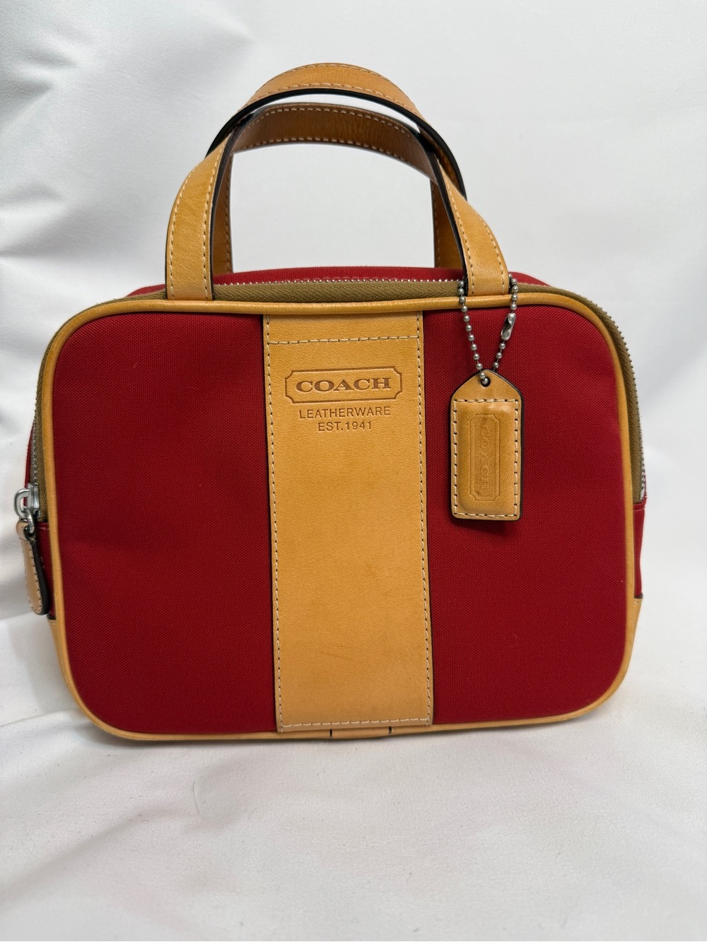 Vintage Coach Transatlantic / Voyage cosmetic satchel (Style 5971A)